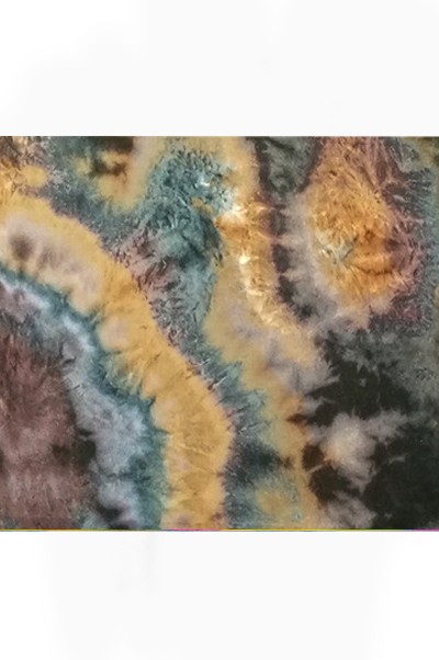 FS-QNYN 時尚面料 扎染面料 扎染布 紮染 手工扎染 彩潑印花 100%滌綸 140g  Z171#  扎 染 t 恤 細節-1